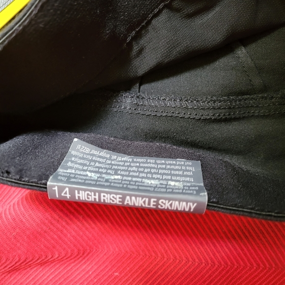Size 14, black skinny, high rise - Picture 1 of 3